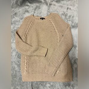 Brown knitted sweater